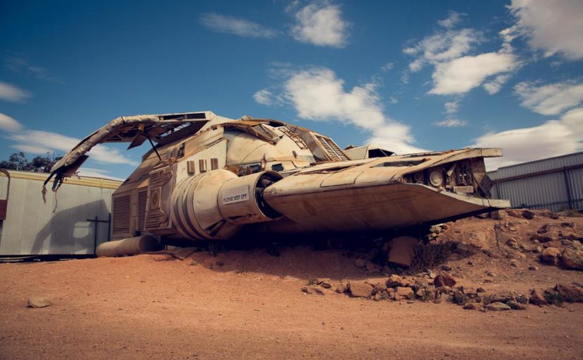 The crashed spaceship of Coober Pedy